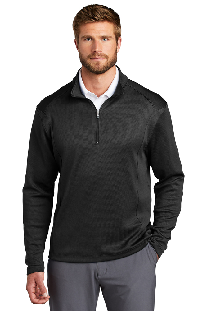 Nike men's black quarter zip online