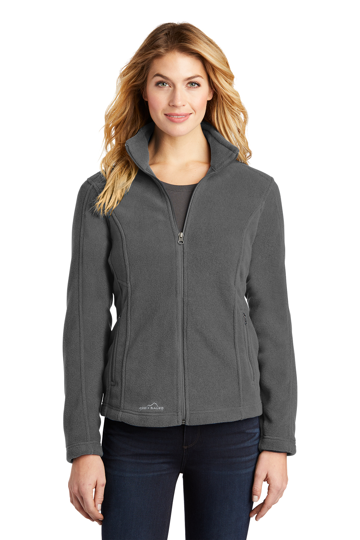 Eddie Bauer EB201 Ladies Full Zip Fleece Jacket | Logo Shirts Direct