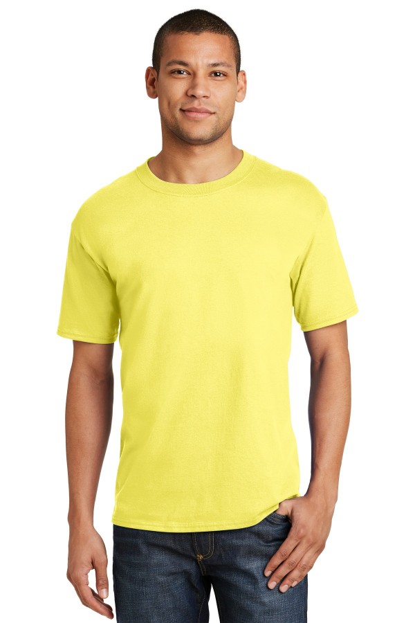 Hanes 5180 Short Sleeve Beefy T-Shirt | Logo Shirts Direct