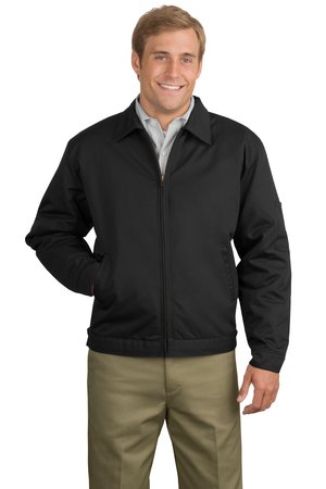 Red deals cap jacket