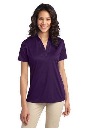 Ladies Side Blocked Micropique Sport-Wick Polo - LHS - Academic Outfitters  of Houston