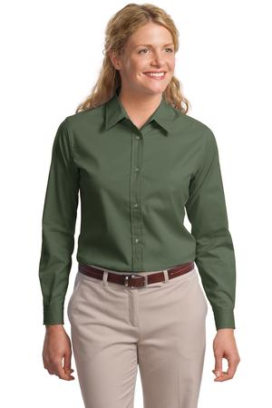 Port Authority Women's Long Sleeve Easy Care Shirt. L608.