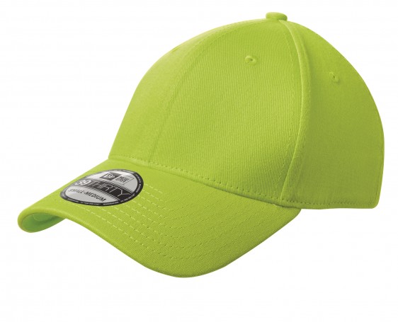 new era structured stretch cotton cap