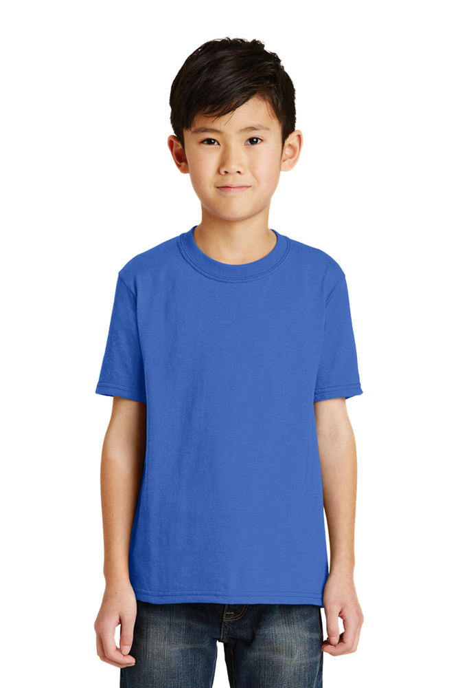 Port & Company Youth Core Blend Tee. PC55Y.