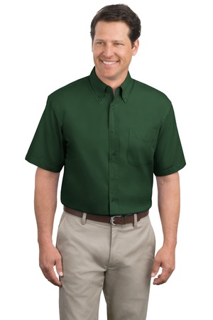 Port Authority Men's Tall Short Sleeve Easy Care Shirt. TLS508.