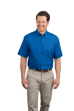 Port Authority Mens Short Sleeve Easy Care Shirt 
