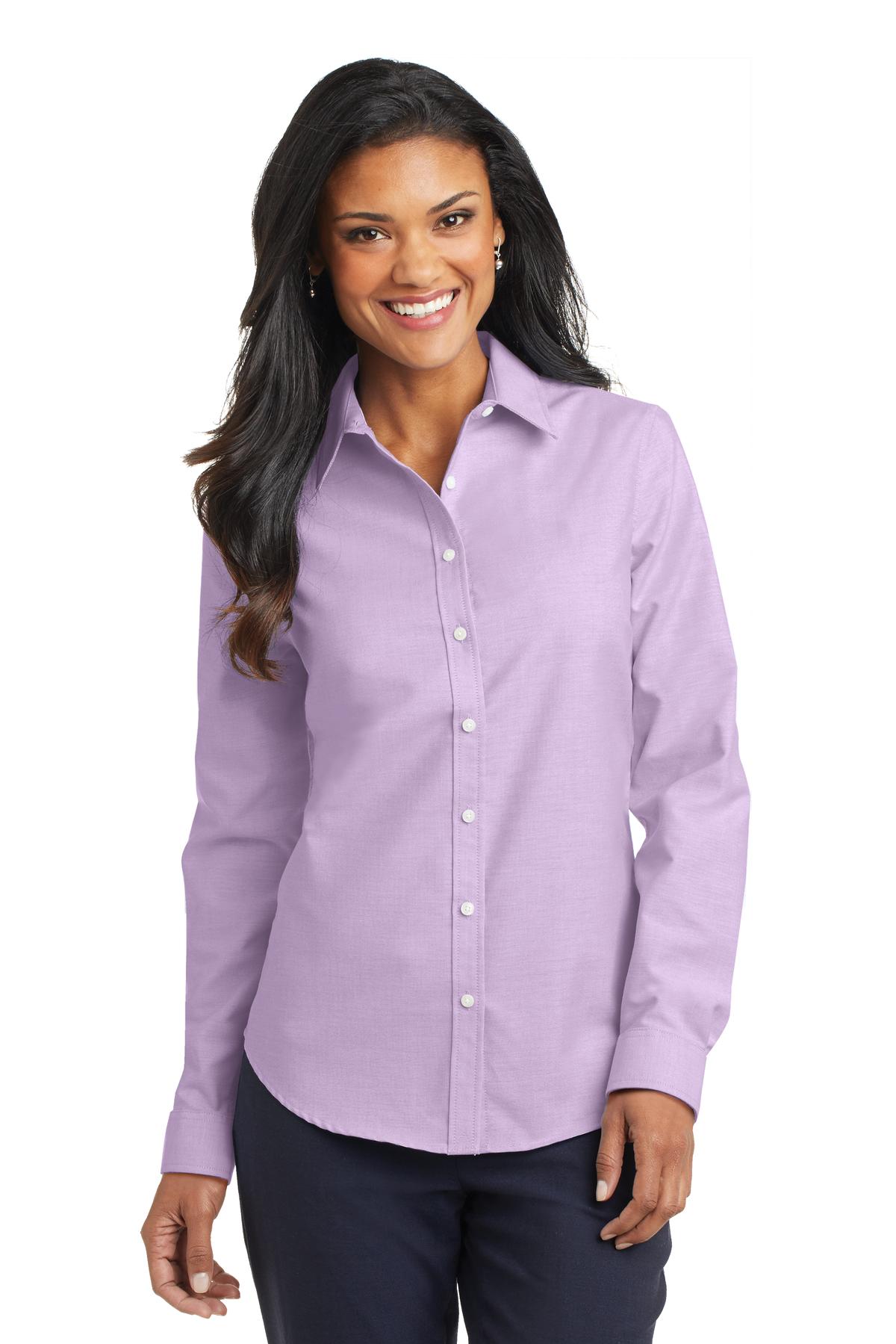 lavender dress shirt womens