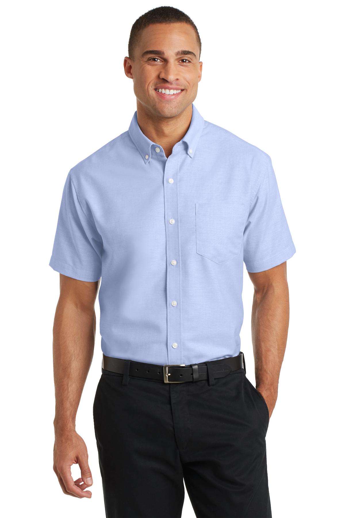 Port Authority S659 Short Sleeve SuperPro Oxford Shirt