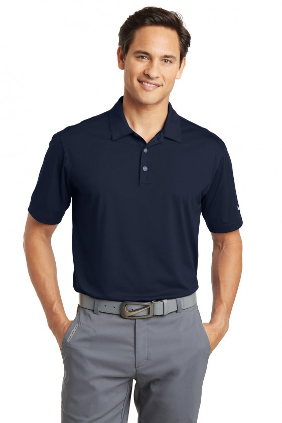 Nike 637167 Golf Dri-FIT Vertical Mesh Polo Shirt