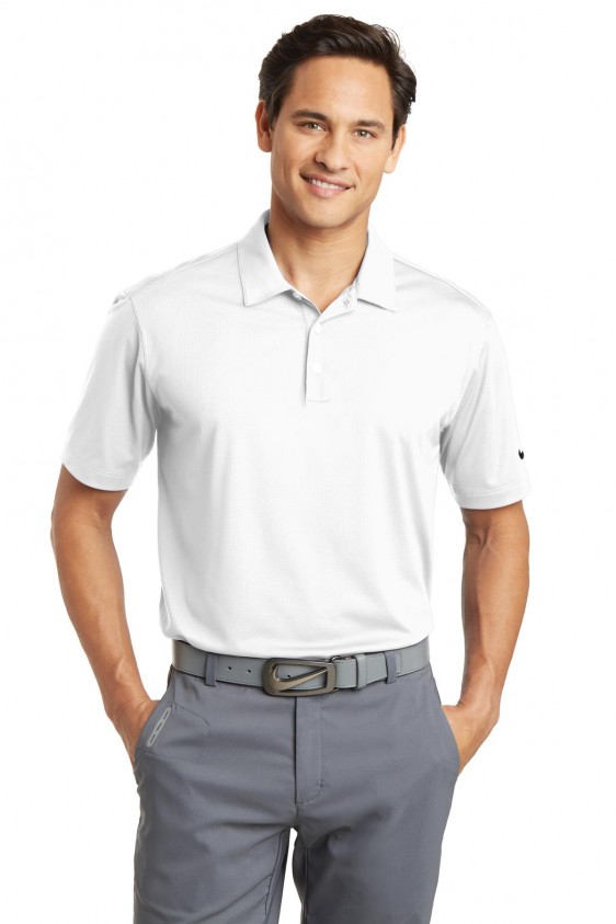 Nike 637167 Golf Dri-FIT Vertical Mesh Polo Shirt