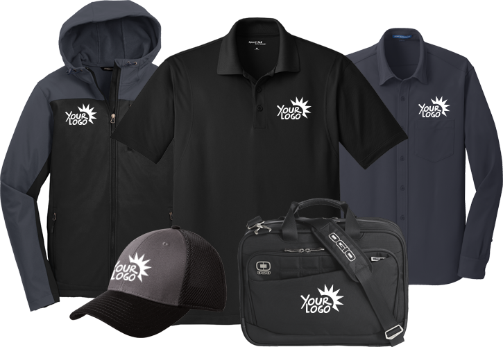 Company Shirts With Logo Custom Embroidered Corporate Apparel