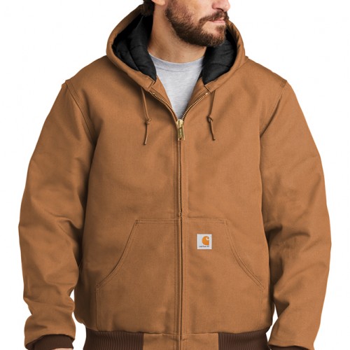 Carhartt J140 Duck Quilted Flannel-Lined Active Jacket - Tall