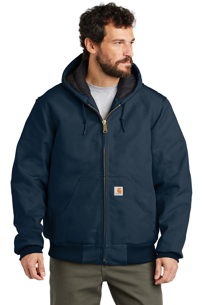 Carhartt CTSJ140 Quilted Flannel Lined Duck Active Jacket