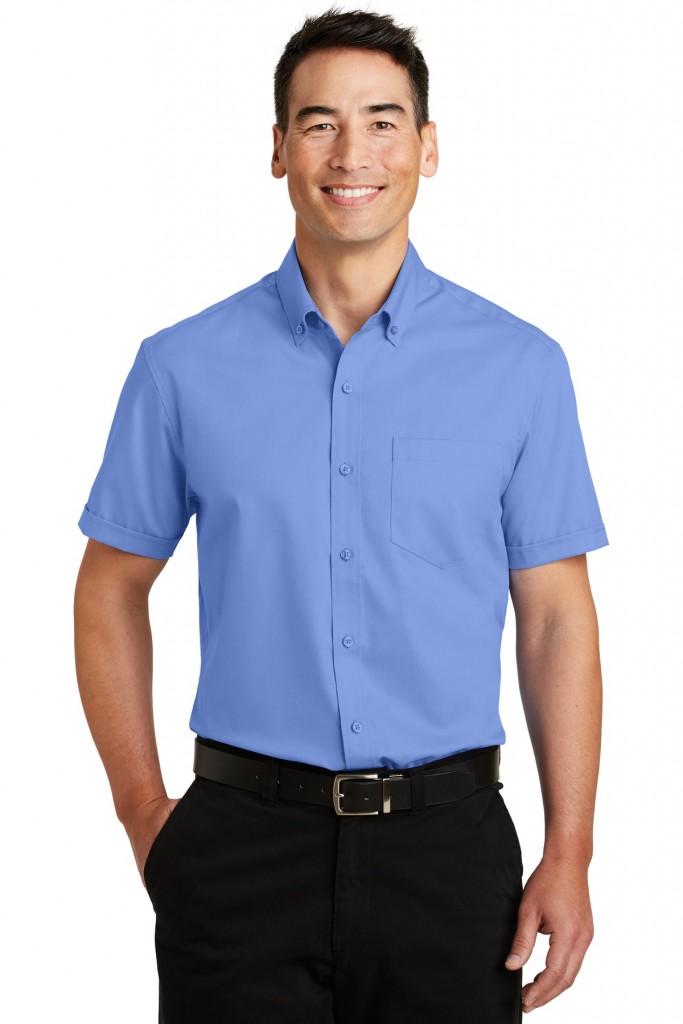 Men's Custom Embroidered Dress Shirts | Company Logo Dress Shirts