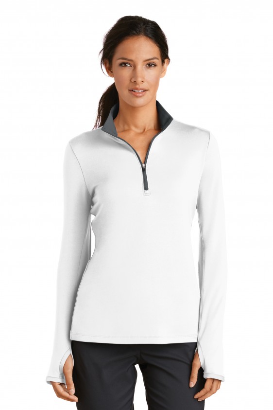 Nike Golf Women's Dri-FIT Stretch Half-Zip Pullover. 779796.