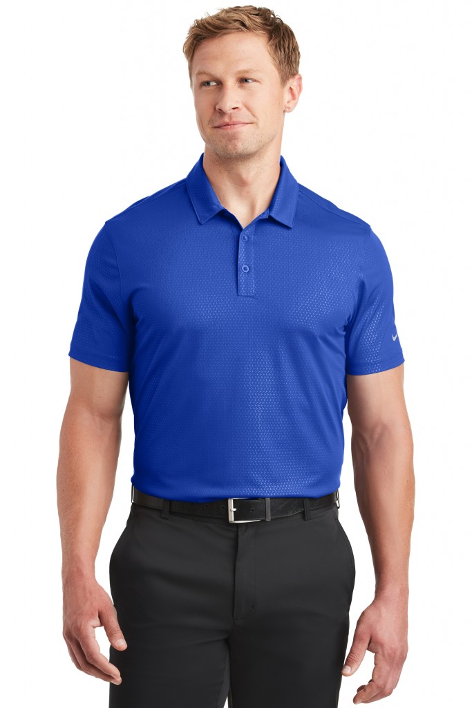 Amazon | Nike メンズ Dri-FIT 半袖ポロシャツ スカイブルー