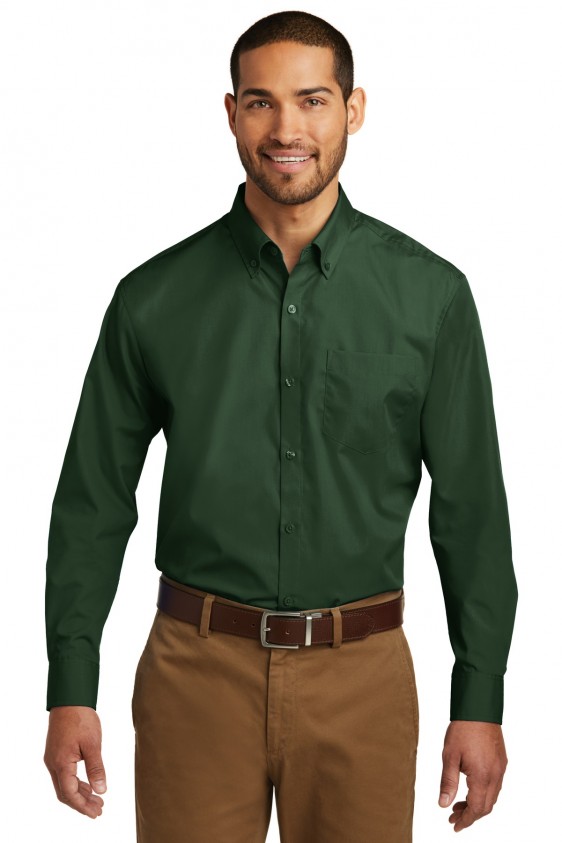 forest green mens dress shirt