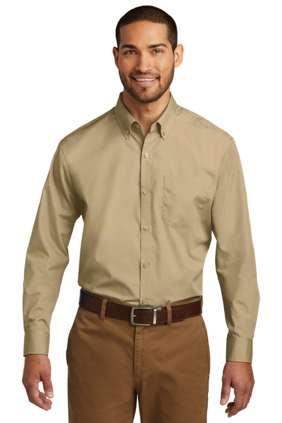 tan dress shirt mens