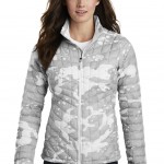 The North Face White Woodchip Print