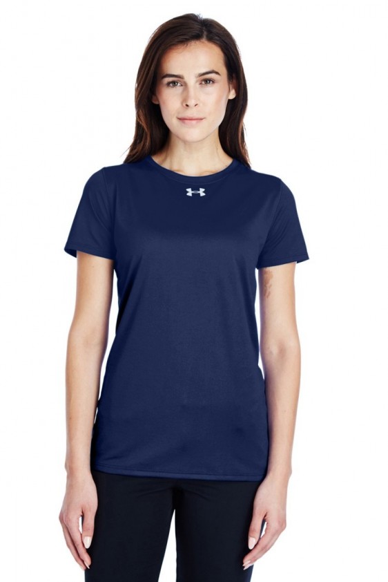 Under Armour Women's NEW Locker Crew Neck Short Sleeve T-Shirt Basic Sports Tee 