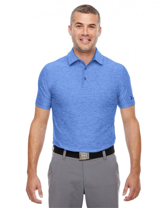 under armour playoff polo blue