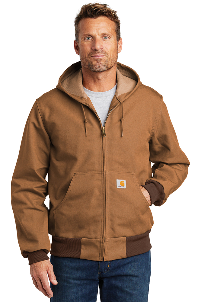 Carhartt® Men’s Thermal-Lined Duck Active Jacket (Oversized). CTJ131 –  Loose Fit