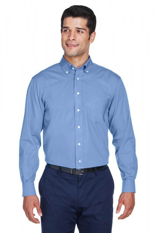 Men's Custom Embroidered Dress Shirts | Company Logo Dress Shirts