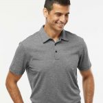 Navy) Men's Adidas ClimaCool Mesh Polo with Raymond James l