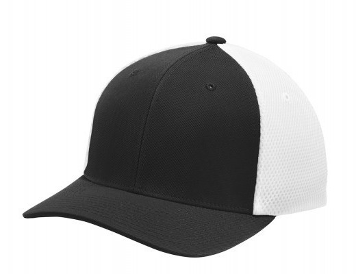 MENS BLACK FLEX FIT/Adjustable ZONA Fishing Hat
