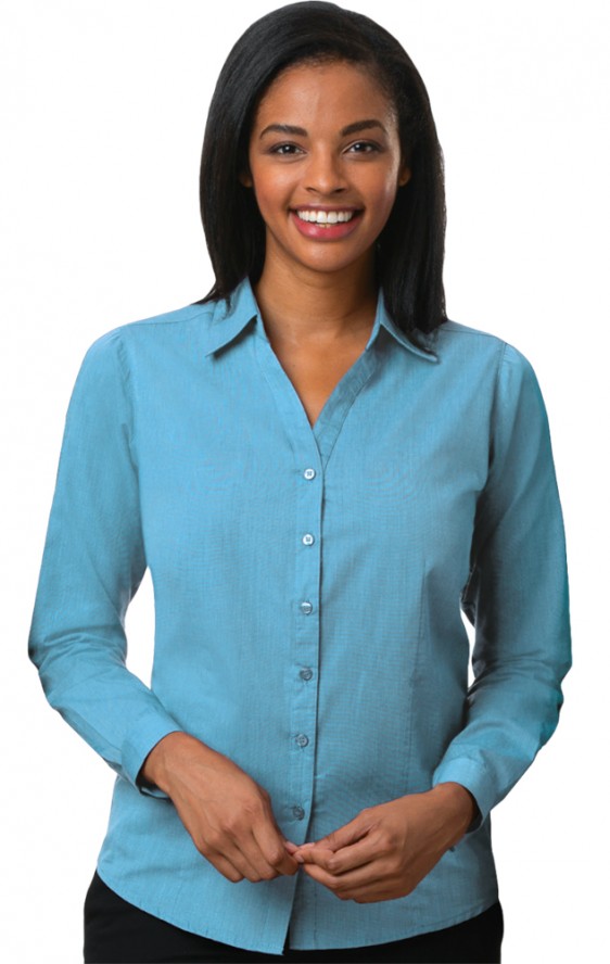 teal womens dress shirt