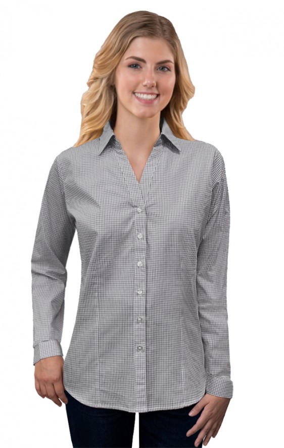 gray dress shirt womens