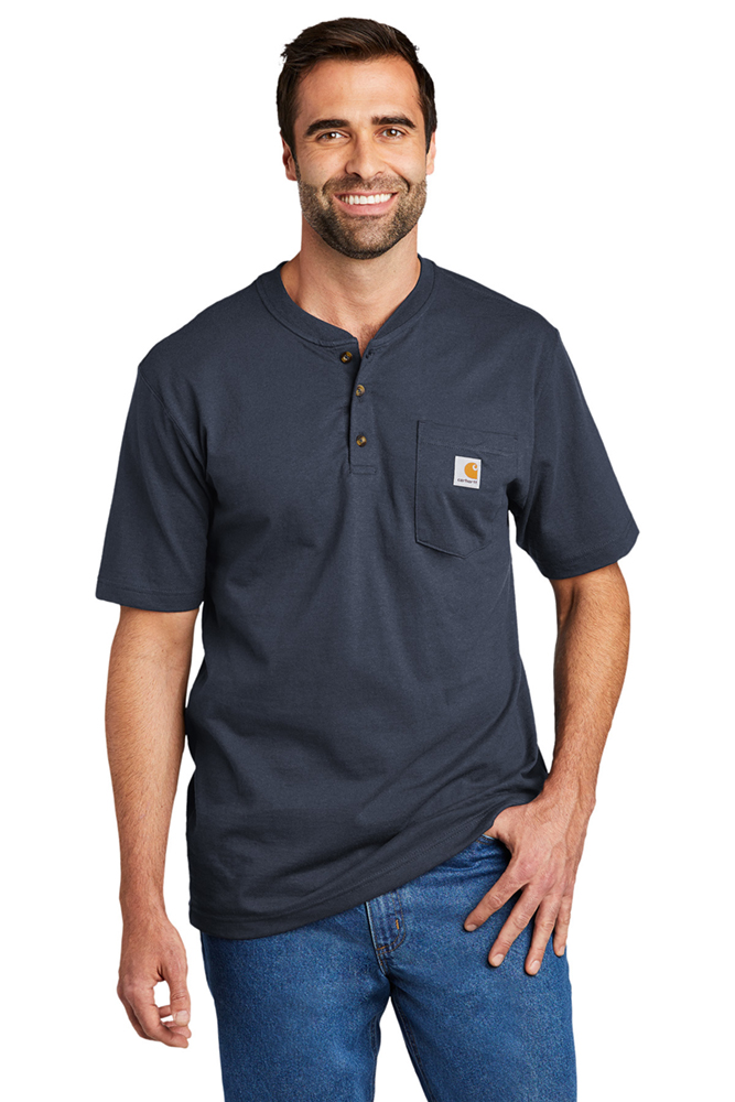 Men's Carhartt Short Sleeve Workwear Henley T-Shirt