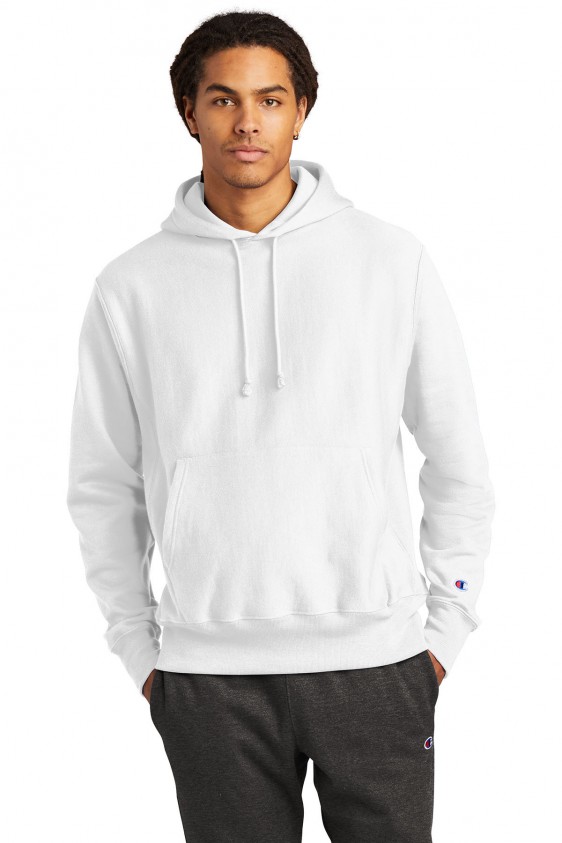 militia Bet Abrasive Champion S101 Fleece Hooded Sweatshirt | Logo Shirts Direct