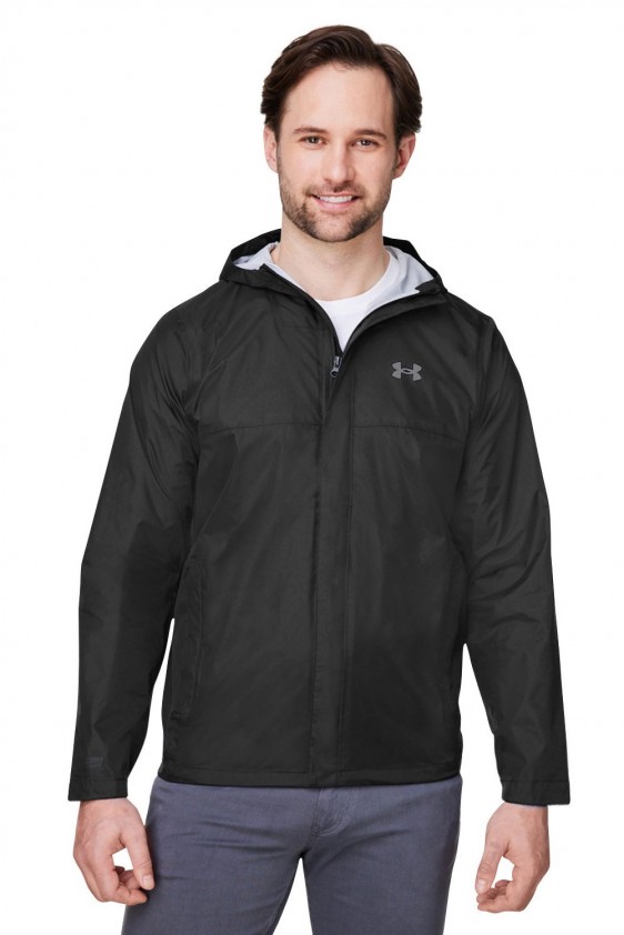 Under Armour Soft shell jacket - black/pitch gray/black 