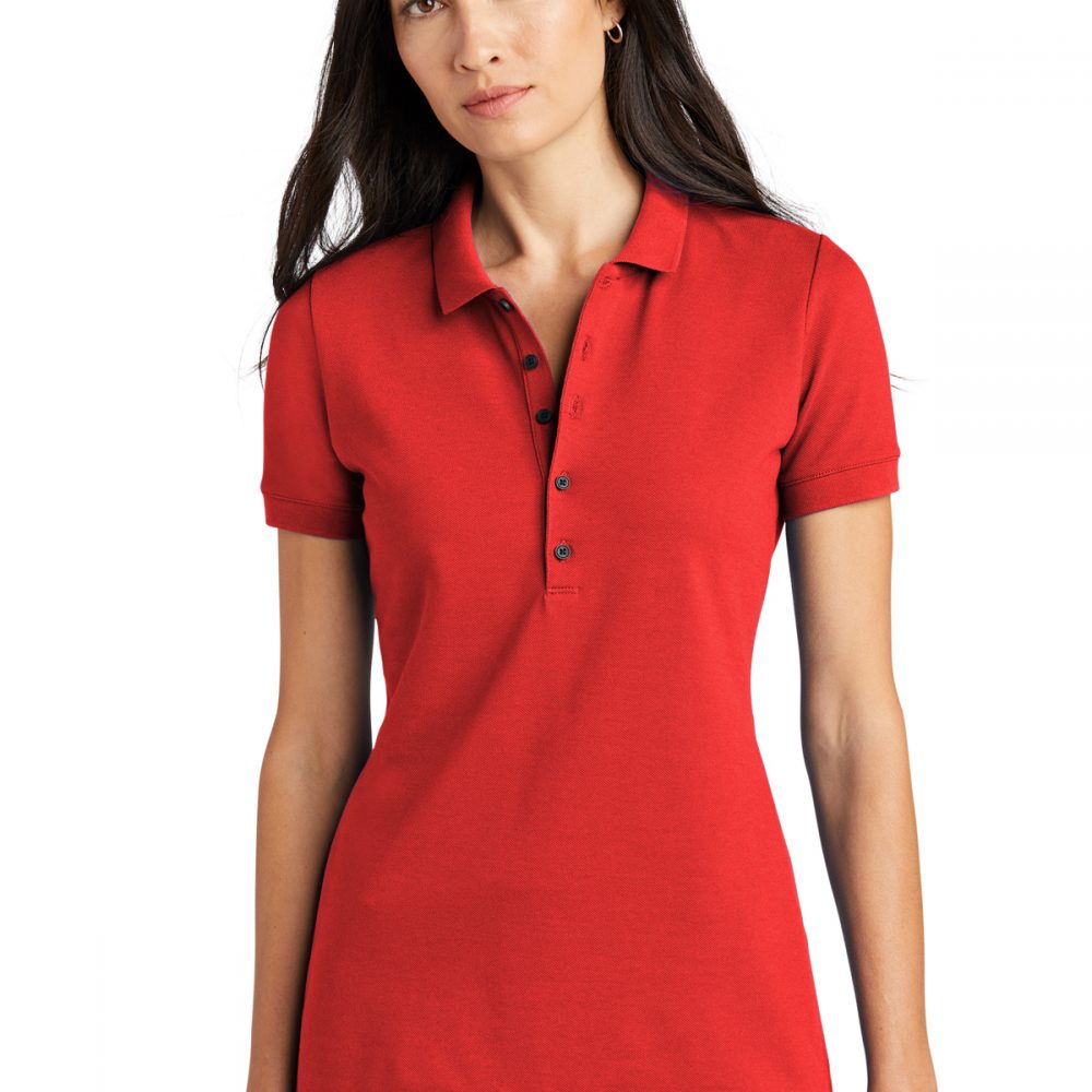 Mercer+Mettle Women's Heavyweight Pique Polo.MM1001.